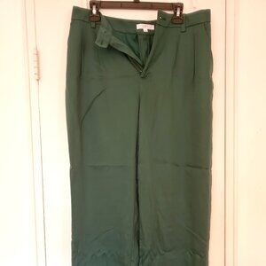 NWOT Loft Green Trousers/Pants Size 8